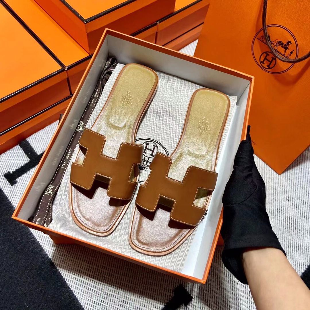 에르메스 올수공 오란 슬리퍼 샌들 스위프트 50